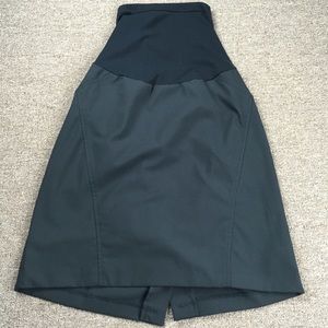 💖 5/$30 Motherhood Black Maternity Skirt